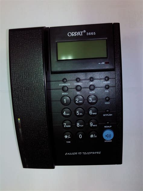 Orpat 3665 Corded Landline Phone Price In India Buy Orpat 3665 Corded