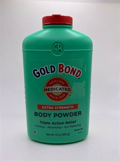 Gold Bond Body Powder Medicated Extra Strength 10 Oz With Talc