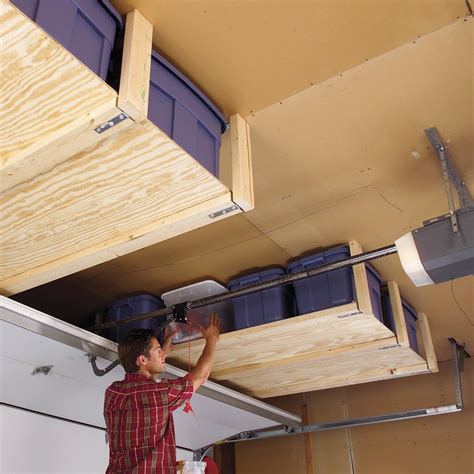 Overhead Garage Storage Diy 7 Garage Areas To Help You Maximize