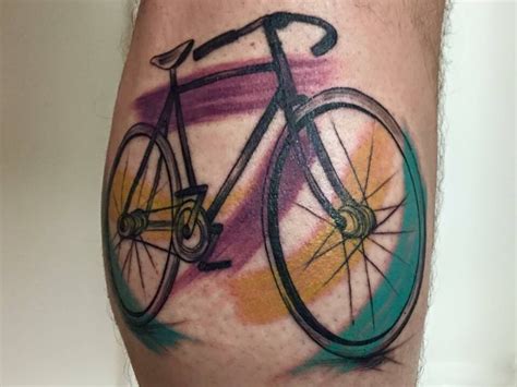 42 Truly Inspiring Bicycle Tattoo Ideas For Those With Riding Passion