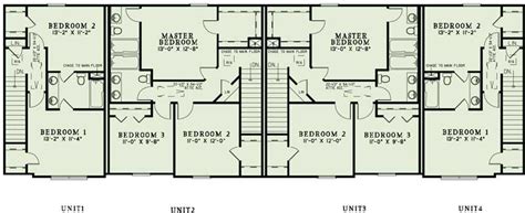 Apartment Complex Blueprints Home Design 1350