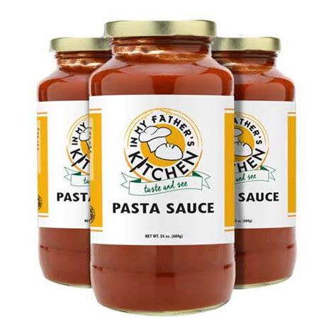 The mission of imfk is to feed people spirit, soul and body; Taste & See Pasta Sauce