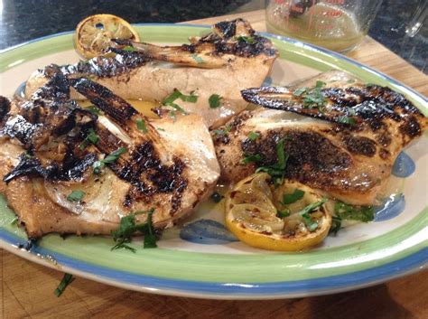 Of all the types of fish we. Grilled Yellowtail Collars - Mediterranean Style Recipe ...