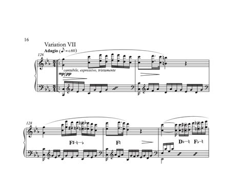 Theme And Variations On A Swedish Folk Tune Harp Column Music