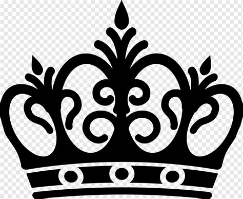 Ilustração de coroa preta coroa da rainha Elizabeth a rainha mãe