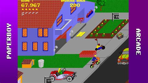 Paperboy Longplay Arcade Qhd Youtube