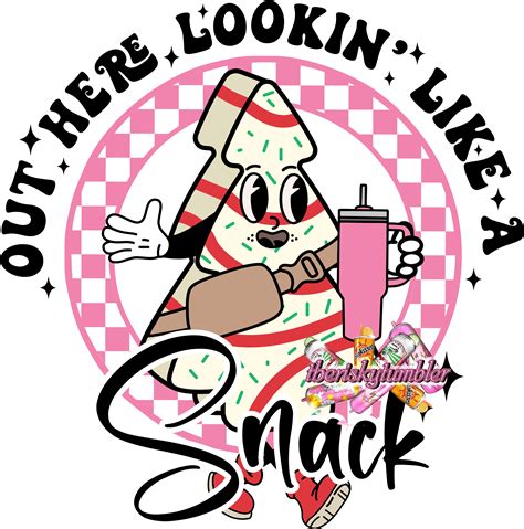 UV DTF Snacky | The Risky Tumbler