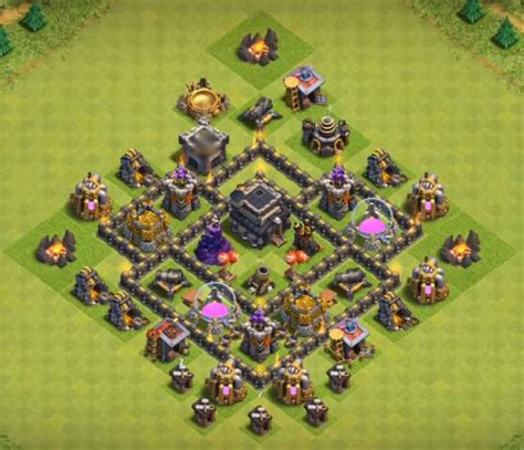 Clash Of Clans Base Th5 - Clash of Clans Bases farm for Town hall 5 - ClashTrack.com