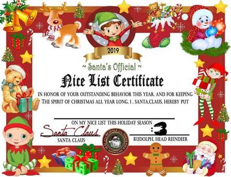One of my favorite holiday traditions each christmas season, is the classic letter to santa each of my kids here's the letter to santa template we've been using for a few years. Printable Nice List Certificate, Instant Download, Nice List, Letter, Christmas Printables, P ...