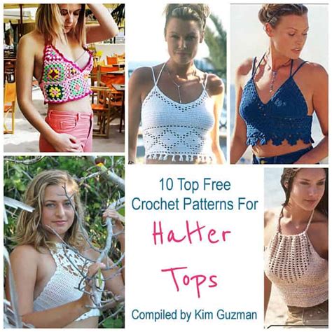 10 Top Free Crochet Patterns For Halter Tops Crochetkim™