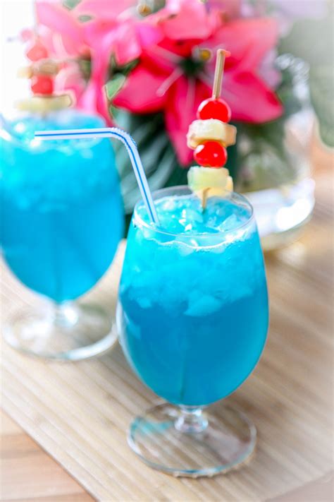 Most rum is made from molasses, which is about as fast as you want to move in the midsummer heat. Blue Hawaiian Recipe: Baking Beauty
