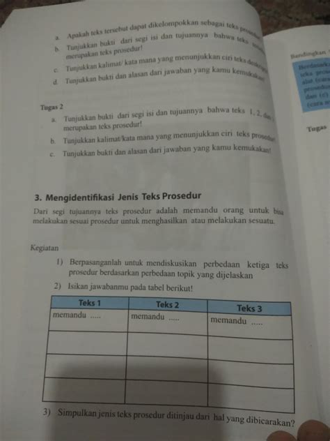 Jenis Jenis Teks Prosedur Dan Penjelasannya