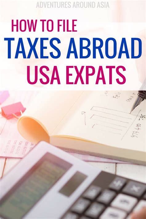 Taxes For Expats How To File Your Us Taxes From Abroad Adventures