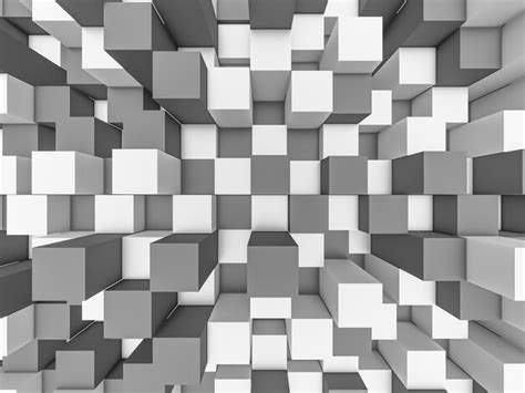 Premium Photo Illustration Of Abstract Mosaic Geometric Background 3d