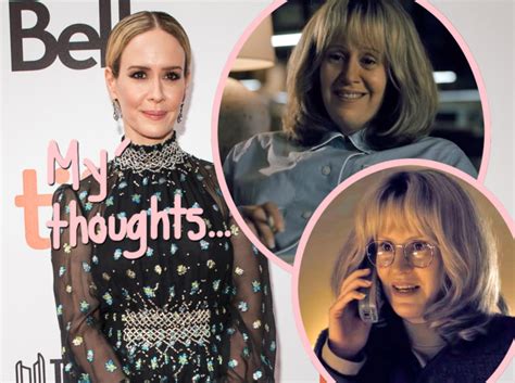 Sarah Paulson Acknowledges Controversy After Wearing Fat Suit For Impeachment American Crime