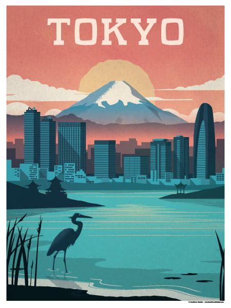 Ideastorm Studio Store — Vintage Tokyo Poster