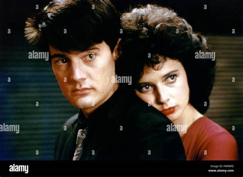 Kyle Maclachlan Und Isabella Rossellini Blue Velvet 1986 Unter Der