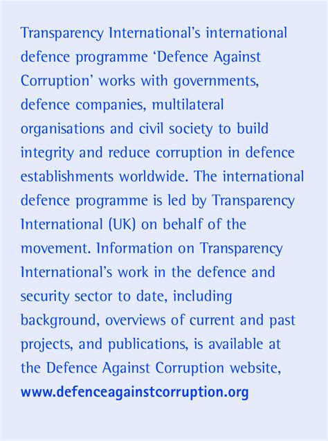 Fight Against Corruption Through More Than 90 Chapters Worldwide And