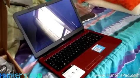 Hp Flyer Red 156 15 G227wm Amd A6 Laptop Unboxing Youtube