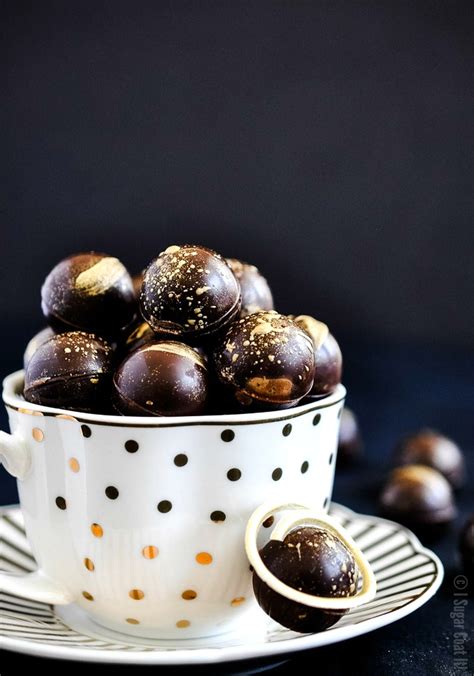 Baileys Salted Caramel Dark Chocolate Truffles - I Sugar ...