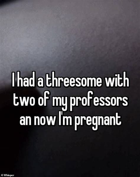 People Reveal When A Threesome Resulted In An Unexpected Pregnancy Daily Mail Online