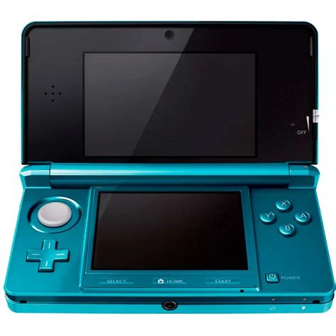 Nintendo 3ds Aqua Blue Usado Mundo Joy Games Venda Compra E