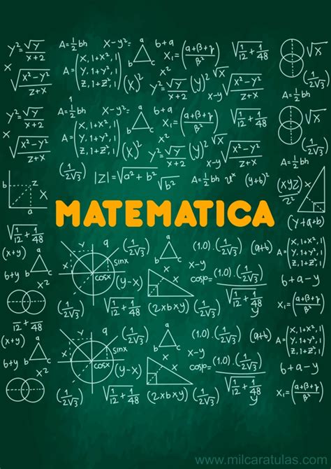 Top 159 Imágenes De Portadas Para Matemáticas Destinomexicomx