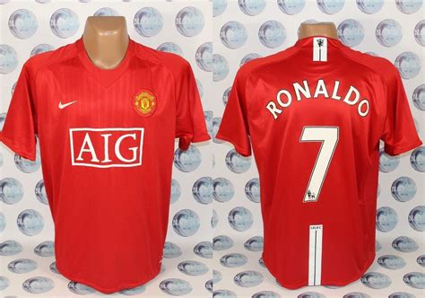 Get your 2008 man united today! MANCHESTER UNITED 2007 2008 2009 #7 RONALDO FOOTBALL SOCCER SHIRT JERSEY XL MEN #Nike # ...