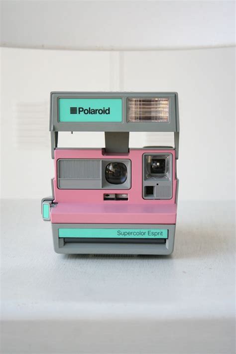 Pastel Colored Polaroid Polaroid Camera Vintage Cameras Polaroid