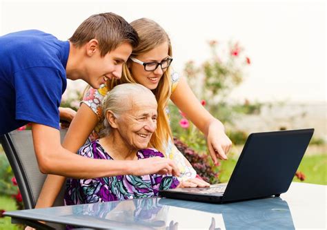 The Cyber Seniors Program Connecting Generations Senior Living Foresight