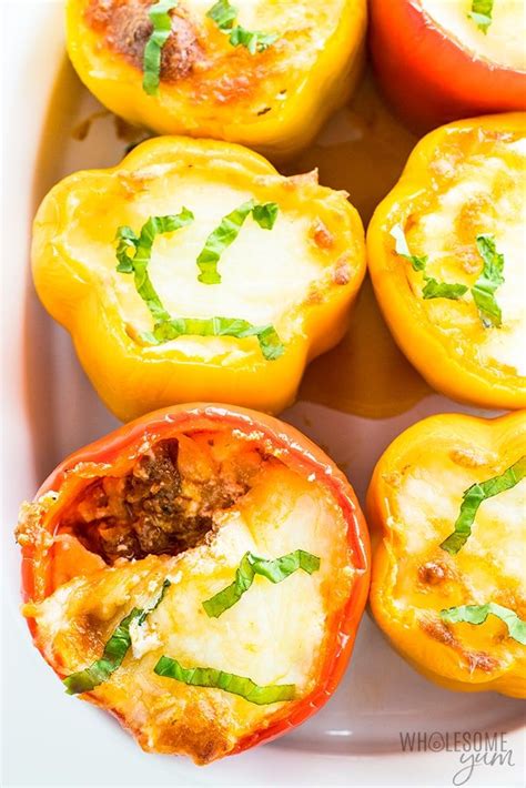 Submitted 3 years ago by somethingpurple. lasagna stuffed peppers-2/11/20 baked in covered casserole ...