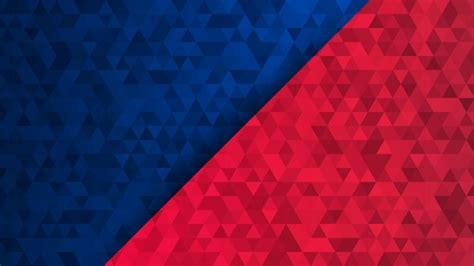 Premium Vector Abstract Red And Blue Geometric Background Can Be
