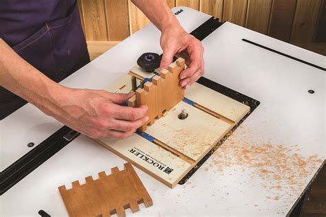 Rockler Updates Router Table Box Joint Jig Easily Create Clean Tight Fitting Finger Joints