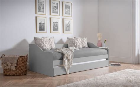 Elba Daybed And Trundle In Dove Grey • All About Beds