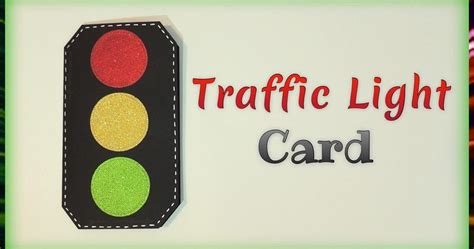 Craftie Kaleidoscope Traffic Light Card