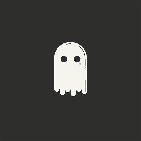 Ghost Illustration Ghost Logo Ghost Tattoo Ghost Drawing