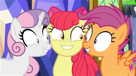 Safe Screencap Apple Bloom Scootaloo Sweetie Belle Pony Growing Up Is Hard To