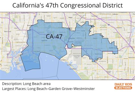 California Congressional District Map 2022 World Map
