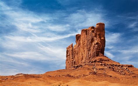 Nature Landscape Rock Formation Desert Arizona