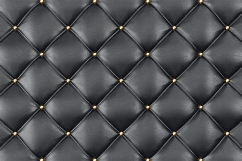 Premium Photo Leather Upholstery Sofa Background Black Luxury Decoration Sofa Elegant Black