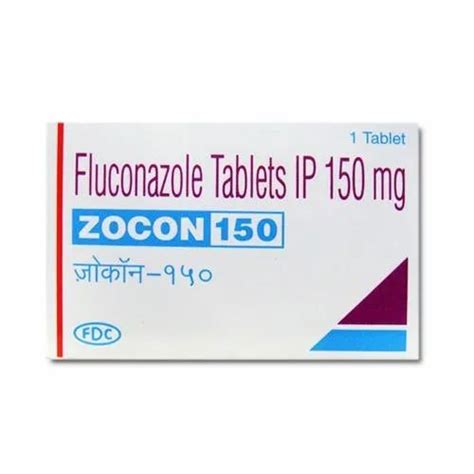 Fluconazole Zocon 150mg Tablets 1 Tablet Prescription At Rs 44strip