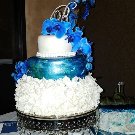 blue orchid wedding cake blue orchid wedding orchid wedding cake wedding cakes