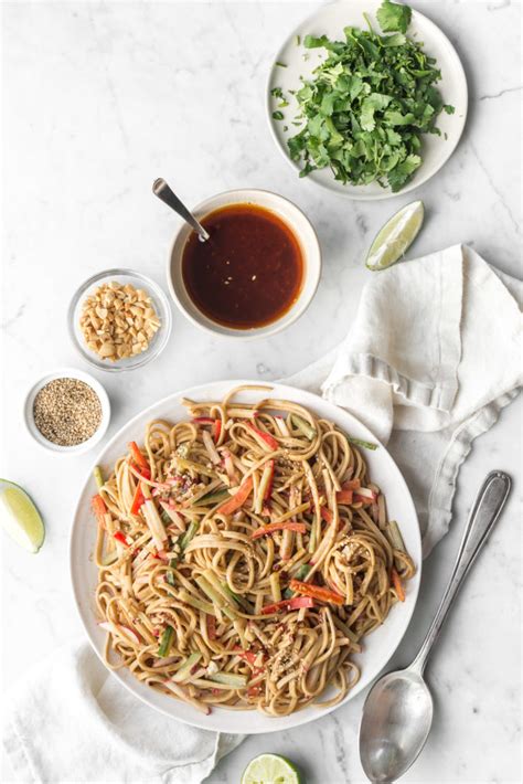 Cold Spicy Sesame Peanut Noodles With Spice