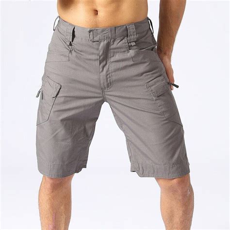 Multi Pocket Summer Tactical Military Shorts Men Waterproof Camouflage
