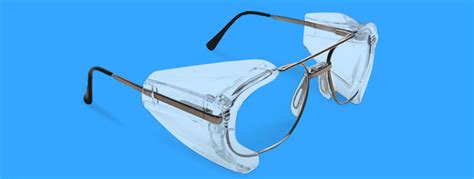 side shields available for prescription safety glasses