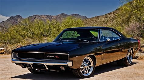 Black Dodge Charger Rt High Definition Wallpapers Hd Wallpapers