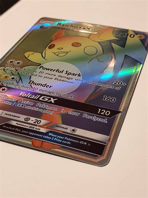 We did not find results for: Raichu GX Custom Pokemon Card Rainbow Rare Full Art | Etsy