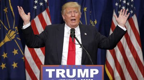 Us Election 2016 Donald Trump Wins Indiana Primary