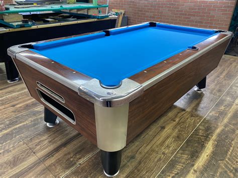 6 12 Valley Rosewood Used Coin Operated Pool Table Used Coin