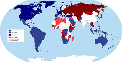 Image A World Of Difference Cold War Alliance Map Png World Map Red And Blue X Png